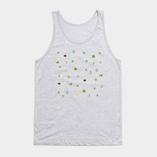 St Patrick's Day pattern Tank Top